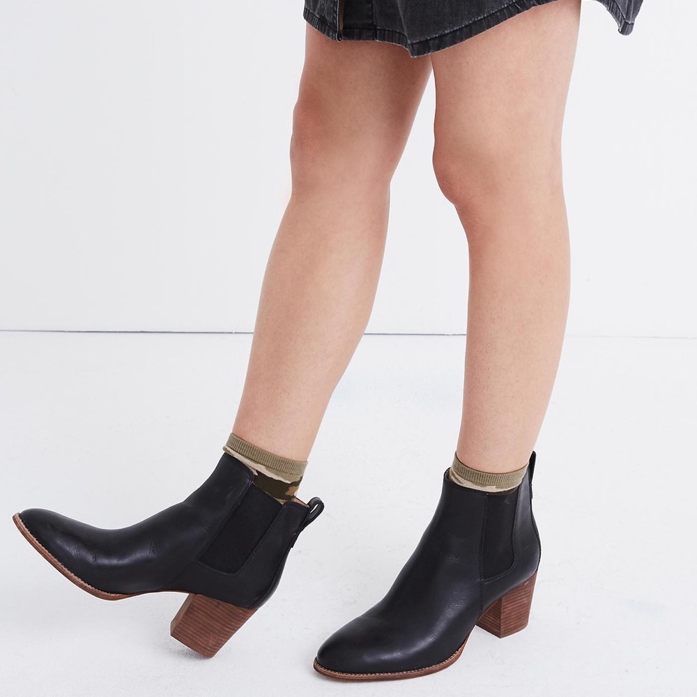 Madewell Laura heeled Chelsea boot